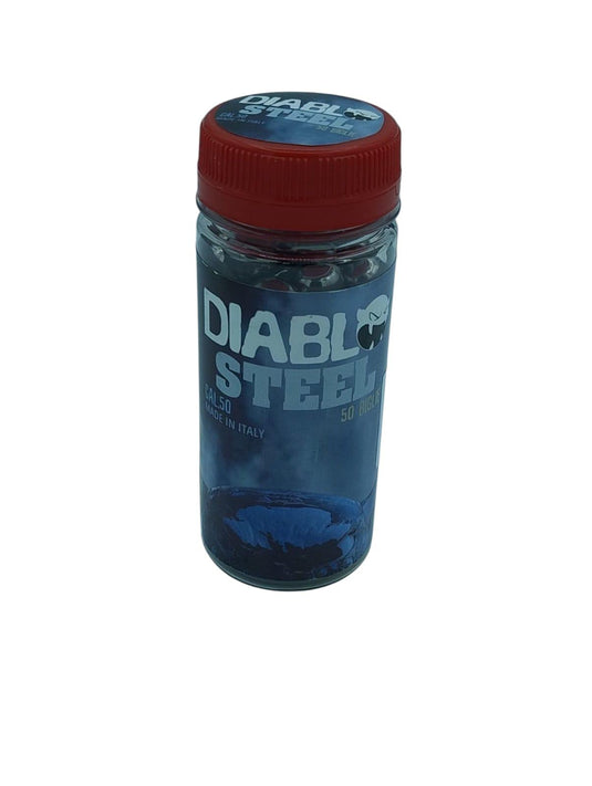 Palle cal.50 mm DIABLO 55 pz STEEL 