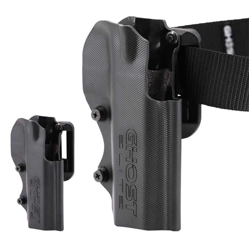 Carica immagine in Galleria Viewer, ghost civilian elite holster fondina per uso sportivo in colore nero 
