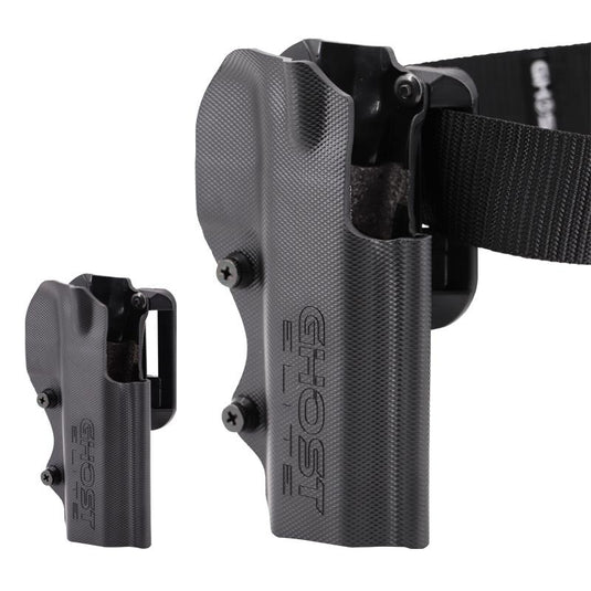 ghost civilian elite holster fondina per uso sportivo in colore nero 