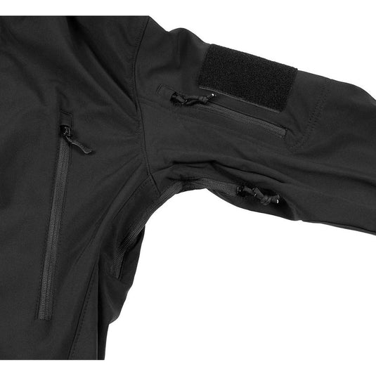 Giacca softshell, "Scorpion" nera 