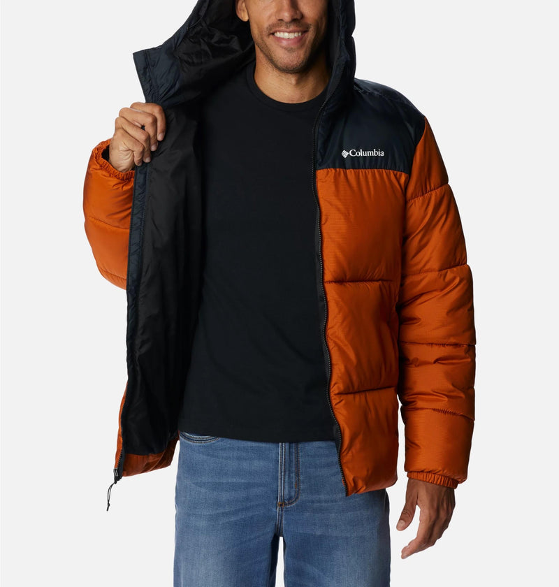 Load image into Gallery viewer, piumino columbia con cappuccio puffect™ da uomo 
