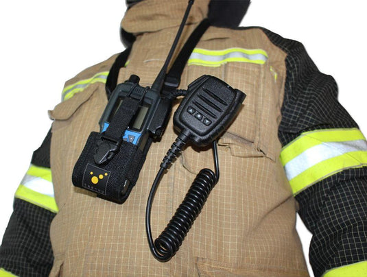 DIGI holster con tracolla per apparecchio radio digitale in cordura nero 