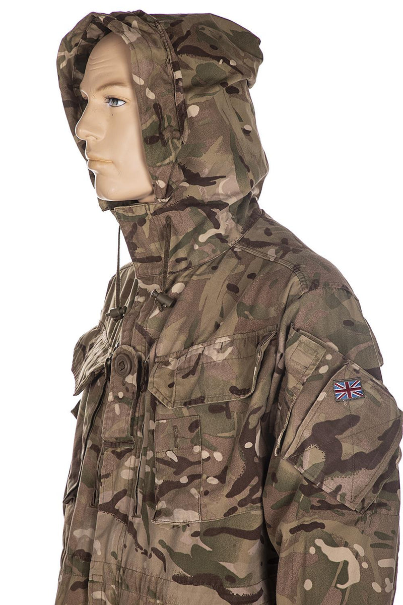Carica immagine in Galleria Viewer, Giacca  commando inglese "SMOCK"  antivento MTP camo usata 

