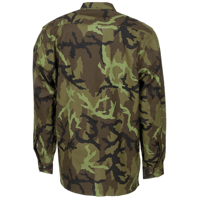 Carica immagine in Galleria Viewer, camicia manica lunga camouflage originale nato 

