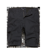 VINTAGE INDUSTRIES Kirbi Bermuda cargo in cotone blu stone washed slim fit