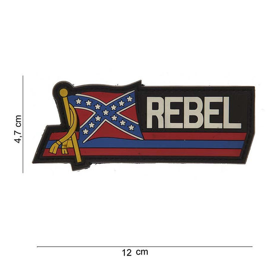 patch 3d pvc rebel 