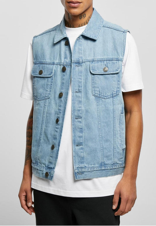 Denim Vest LIGHTER WASHWED 