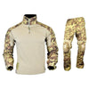 JS-TACTICAL js-tactical completo warrior combat shirt + pantaloni colore vegetato