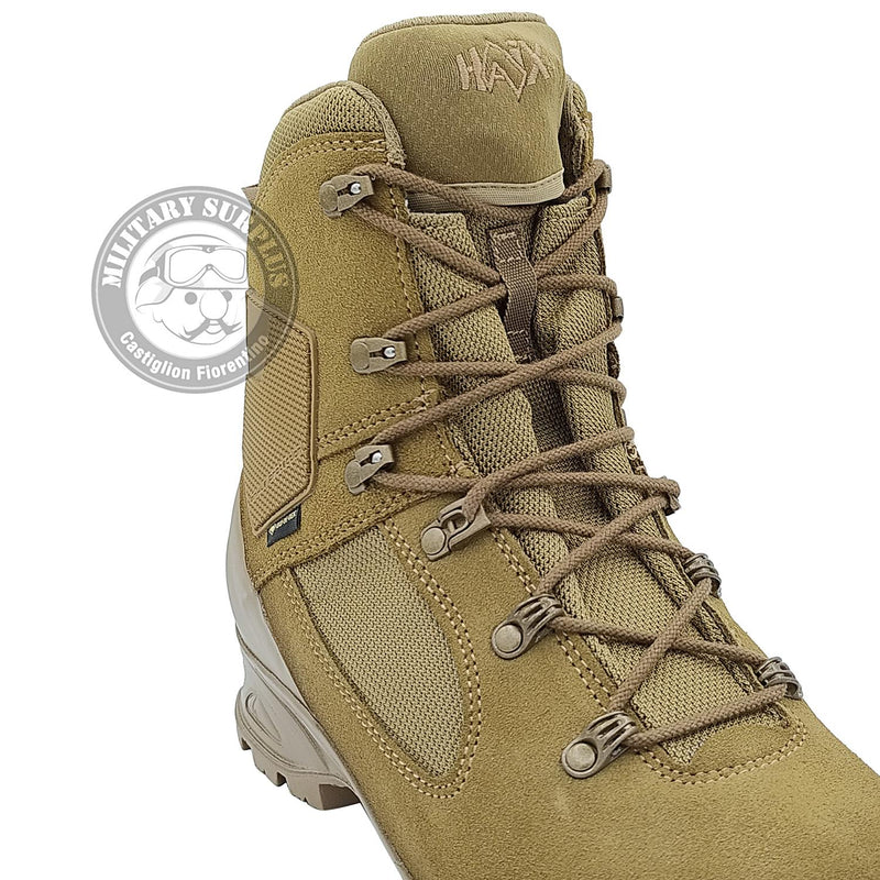 Load image into Gallery viewer, Anfibi combat boots HAIX in gore tex militari TAN<BR/> 
