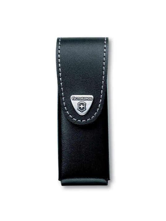 astuccio pelle nero coltelli victorinox 111 mm 
