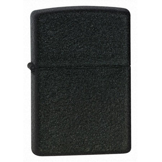 accendino zippo black crackle 