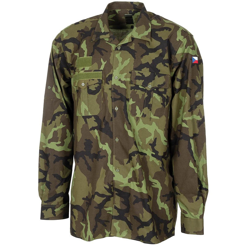 Carica immagine in Galleria Viewer, camicia manica lunga camouflage originale nato 
