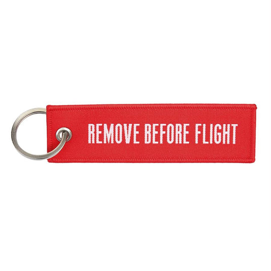 portachiavi remove before flight 