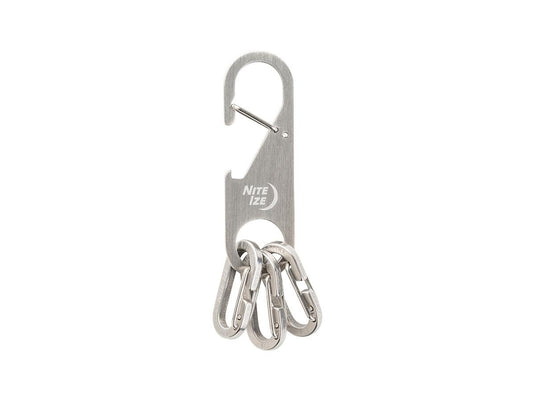 Niteize Z-RACK KEYCHAIN BOTTLE OPENER Stainless <BR/><BR/> 