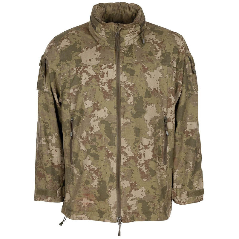 Carica immagine in Galleria Viewer, Giacca da combattimento in cotone rip stop foderata in pile usata <BR/>Spec Ops NATO camouflage 
