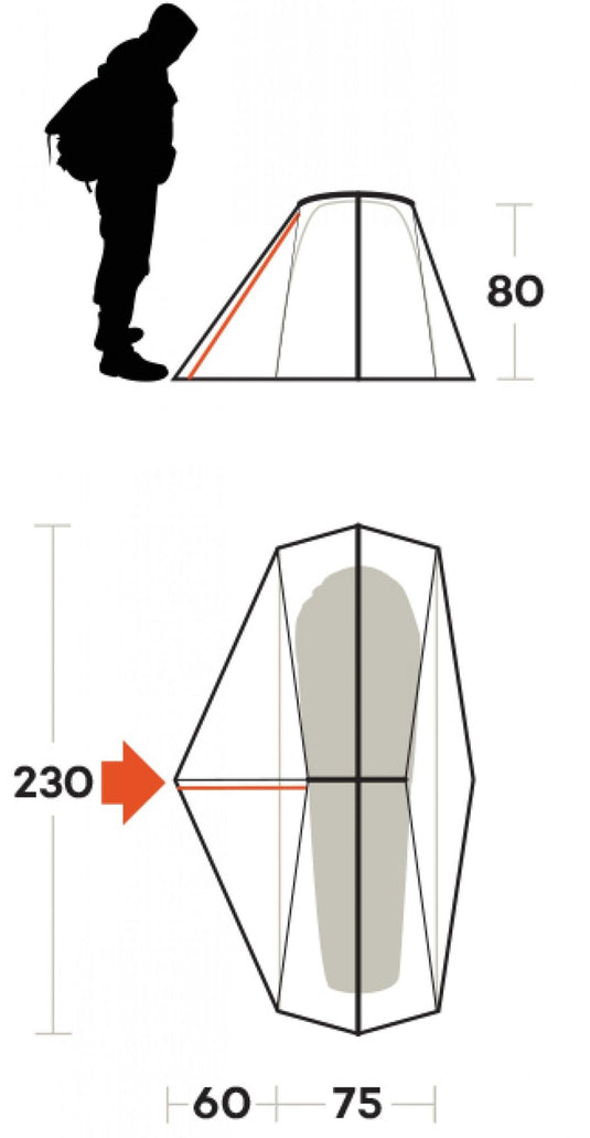 TENDA FERRINO GRIT 1 FR 