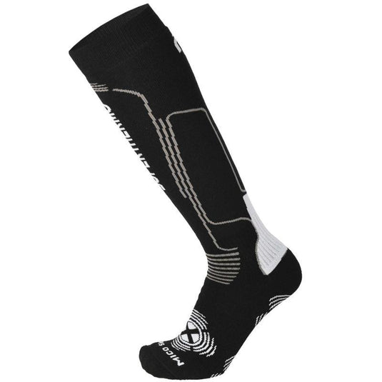 calza ski heavy weight superthermo primaloft® merino NERO\GRIGIO 