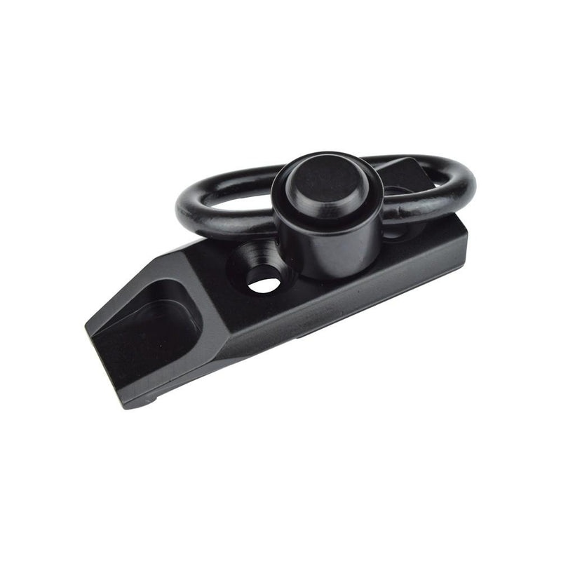 Load image into Gallery viewer, JS-TACTICAL gancio cinghia qd con attacco KEYMOD nero 
