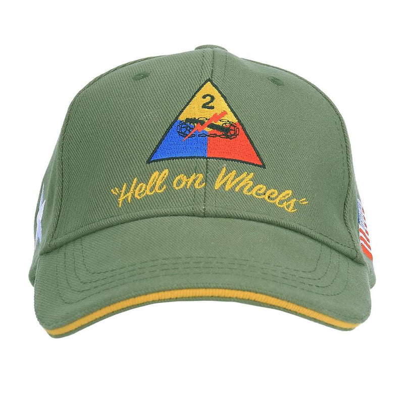 Load image into Gallery viewer, cappellino baseball ricamato 2nd armored division 
