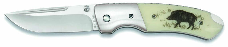 Carica immagine in Galleria Viewer, chiudibile manico abs cinghiale lama: 8 cm 
