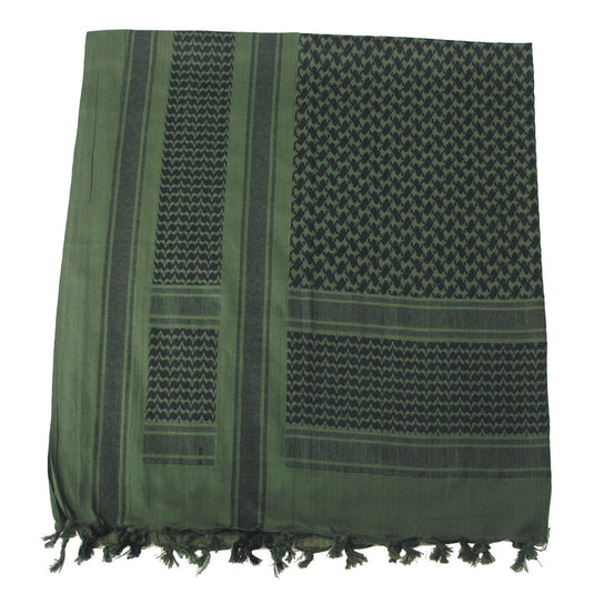 kefiah shemag VERDE\NERO 