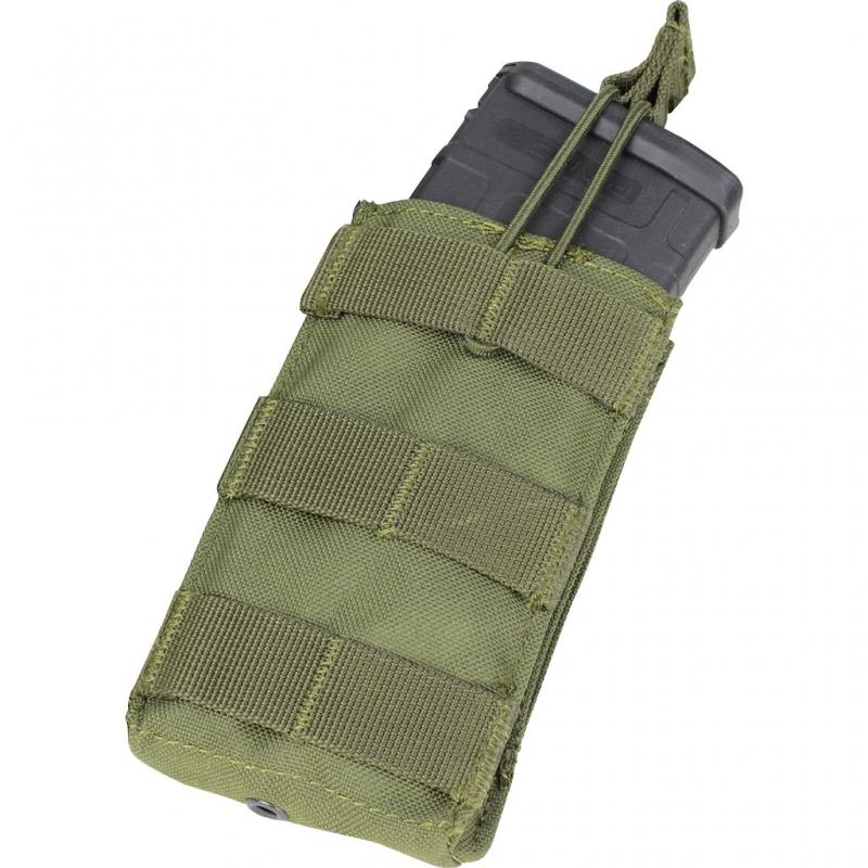 Carica immagine in Galleria Viewer, PORTA CARICATORE RAPIDO SINGOLO MOLLE MA18 VERDE OLIVA 
