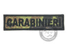 GRADI Patch ricamo CARABINIERI Vegetato con velcro per tuta Vegetata