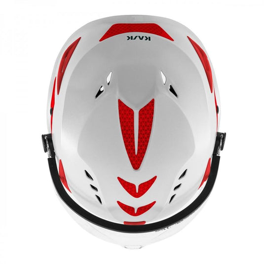 KASK  SUPERPLASMA HP VISOR CROCE ROSSA ITALIANA en14052 