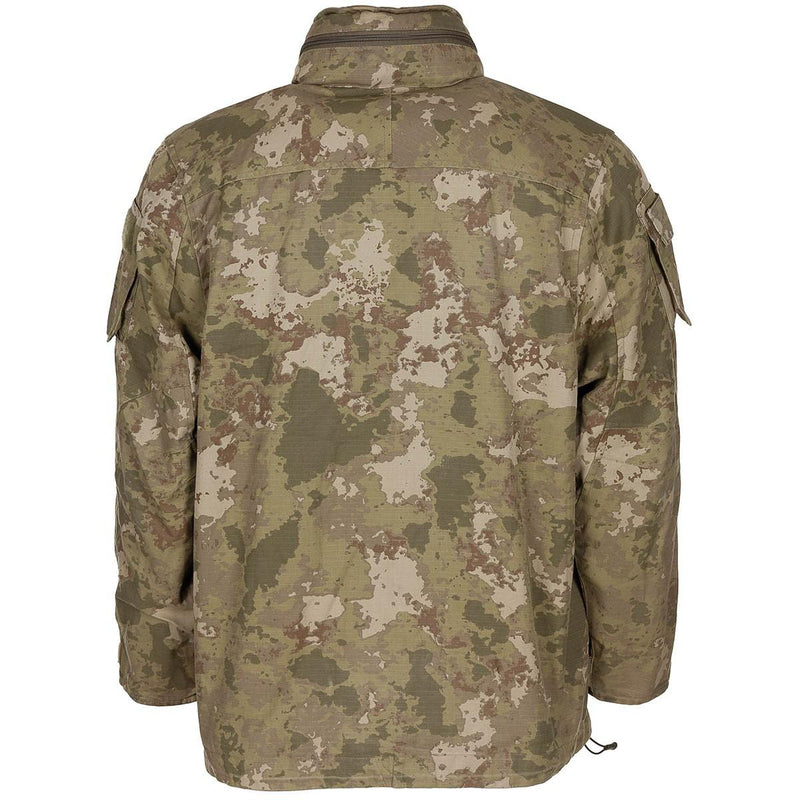 Carica immagine in Galleria Viewer, Giacca da combattimento in cotone rip stop foderata in pile usata <BR/>Spec Ops NATO camouflage 
