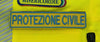 RESCUE qualifiche ricamate misericordie giallo ciano PROTEZIONE CIVILE