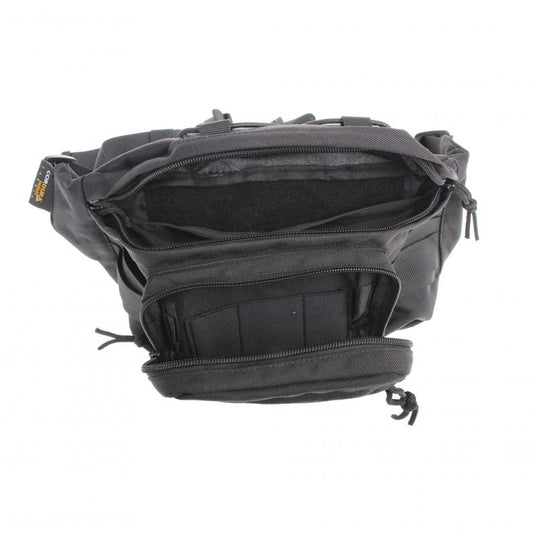 MARSUPIO T3 IN CORDURA CON SUPPORTO PER ARMA NERO 
