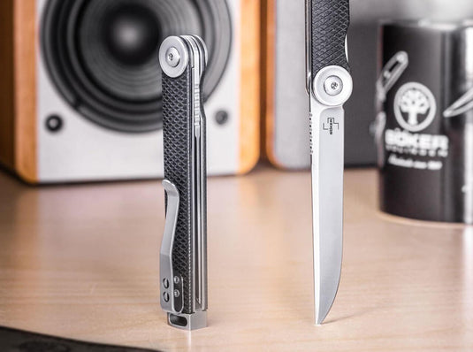 Kaizen Black G10  Boker Plus folding Knife 
