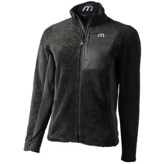 Maglia mezzo collo full zip DONNA - Super Thermo outdoor NERO 