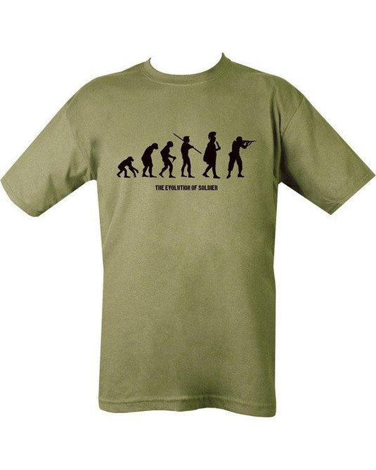 t-shirt warrior evolution 