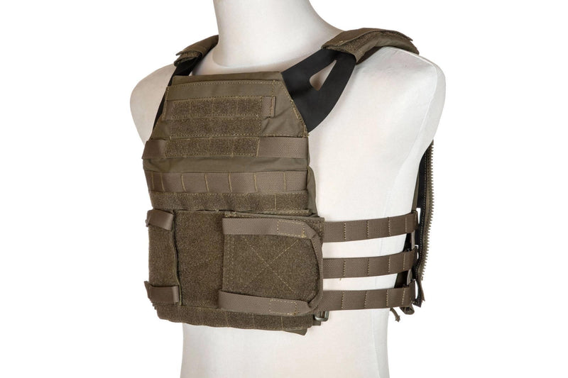 Load image into Gallery viewer, tactical vest rush 2.0 plate carrier ariatel OLIVE DRAB 
