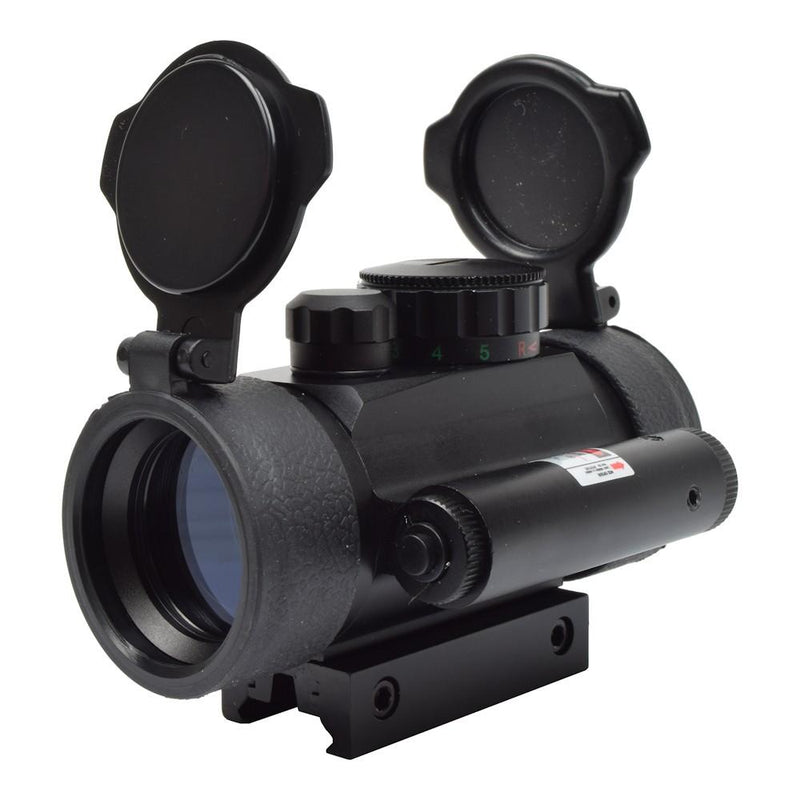 Carica immagine in Galleria Viewer, JS-TACTICAL RED DOT CON LASER ROSSO 
