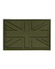 KOMBAT patch tattica union jack bassa visibilita' VERDE OLIVA