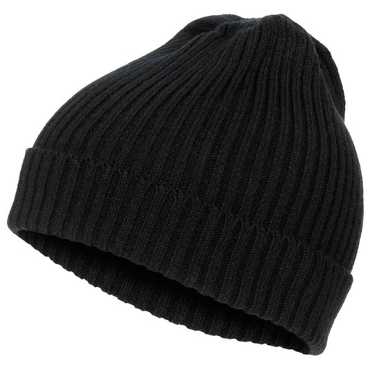 zuccotto corto in maglia watch cap marinaio nero 