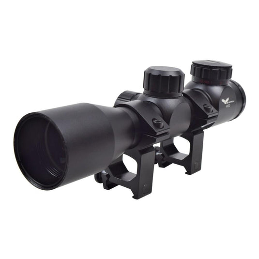 js-tactical ottica zoom 4x lente 32mm nera <BR/> 