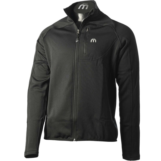 Maglia mezzo collo full zip man - Warm Control snow NERO 