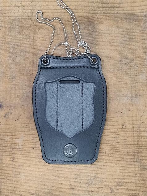 Portaplacca con catenella per placca operativa Polizia di Stato Polizia Locale Guardia Giurata 