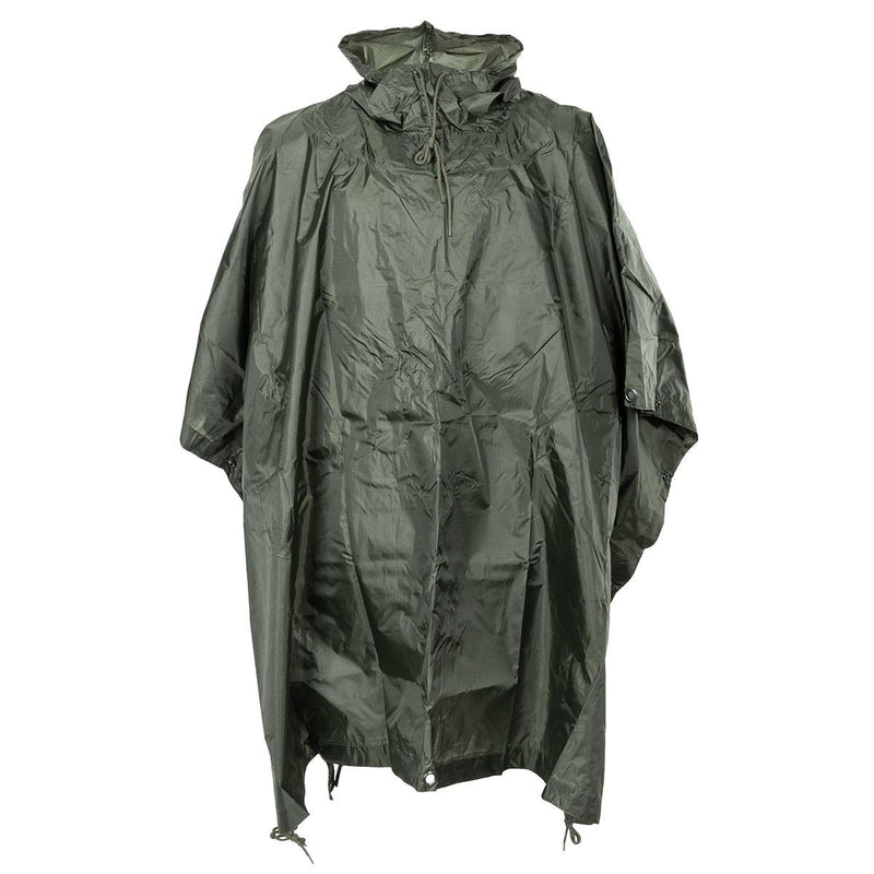 Carica immagine in Galleria Viewer, poncho rip-stop VERDE OLIVA 144x223cm 
