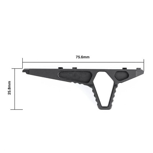 metal hand-stop per keymod/m-lok 