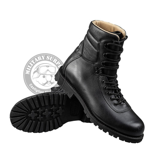 Anfibio in pelle nera POLIZIA<BR/> 