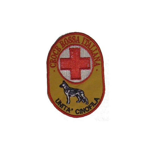 ricamo cri conduttore cinofilo 