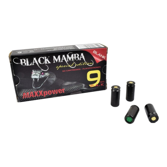 pobjeda cartucce a salve calibro 9mm black mamba per front firing 