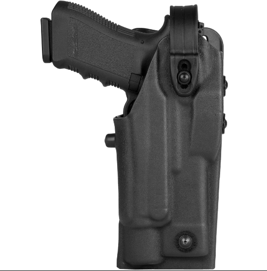Carica immagine in Galleria Viewer, Fondina QUANTUM Duty per Glock 17/18/31/47 con torcia 
