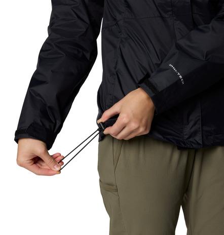 Giacca impermeabile COLUMBIA da hiking Pouring Adventure™ III da donna NERO 