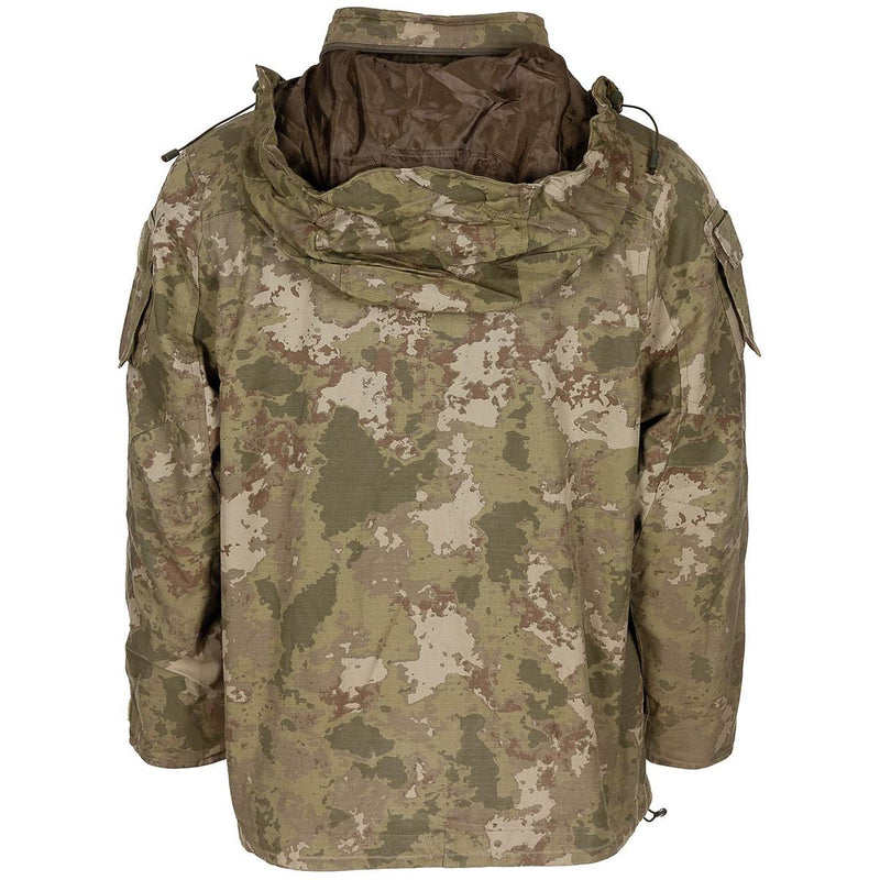 Carica immagine in Galleria Viewer, Giacca da combattimento in cotone rip stop foderata in pile usata <BR/>Spec Ops NATO camouflage 
