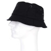 101 INC Cappello da pescatore in cotone NERO